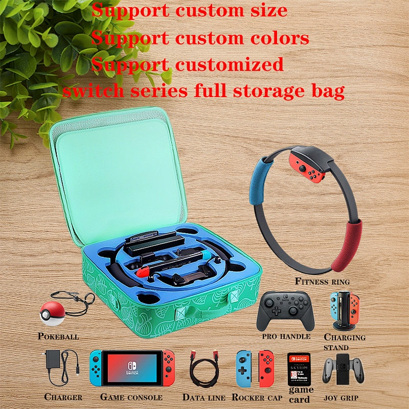 Protective Deluxe Carrying Case for Nintendo Switch Console Pro Controller and Accessories