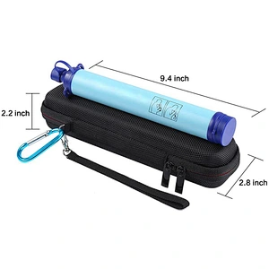 Carry Travel Case Cover for LifeStraw and LifeStraw Steel Personal Water Filter Sewage Purification Storage Zipper Bag