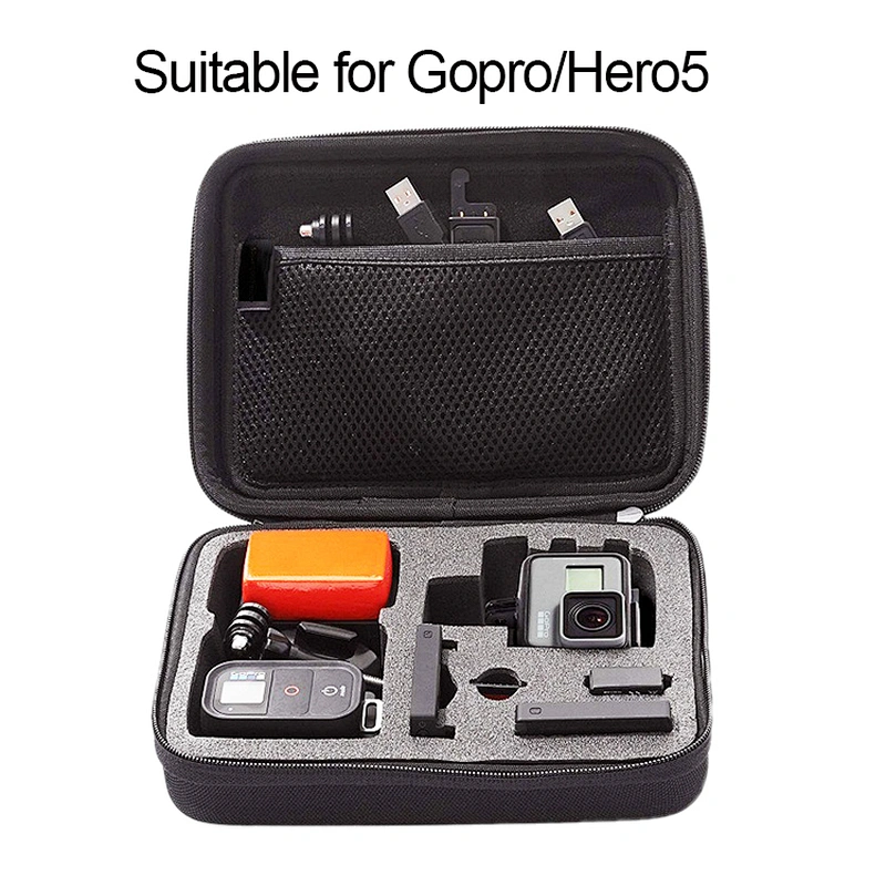 Suitable for Gopro/Hero5 Carrying Portable EVA Case EVA camera Tool Case Action camera bag