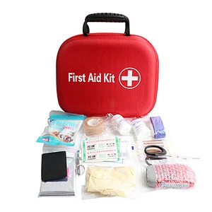 disaster prevention promotion ambulance  108 pcs first aid kits with equipmeetn