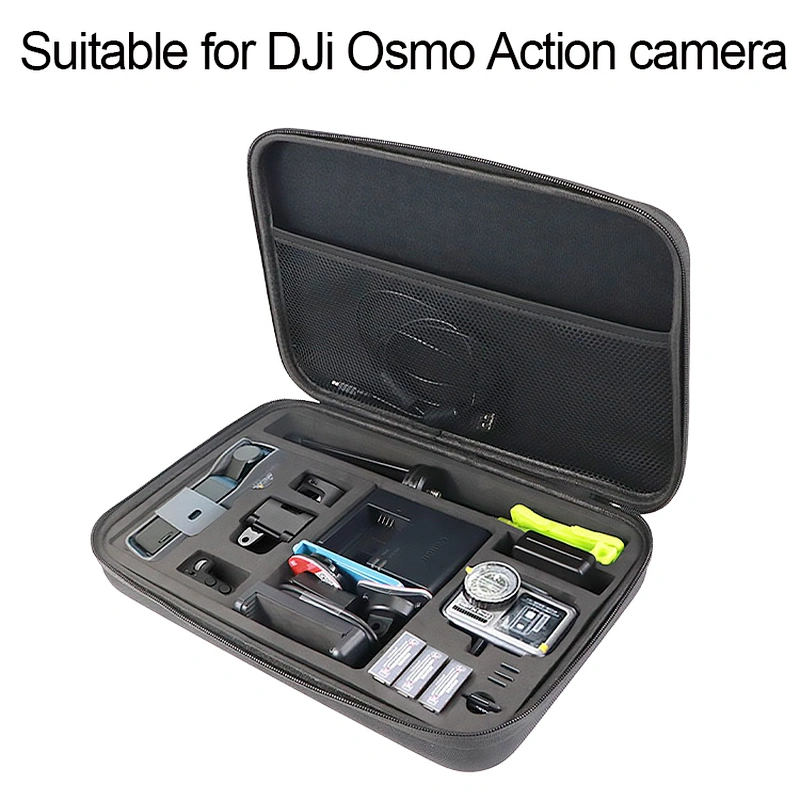 Suitable for Gopro/Hero5 Carrying Portable EVA Case EVA camera Tool Case Action camera bag