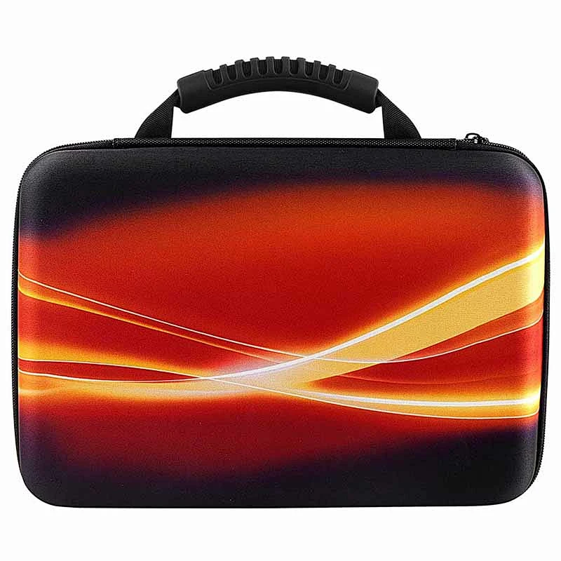 Hard Shell Portable Eva Material Molded  Zipper Polyester Foam Portable Big Tool Case for battery organizer holder