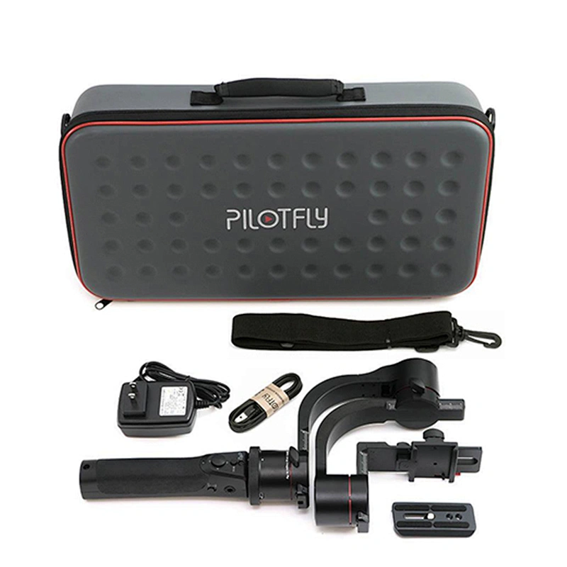 Factory Price Custom Size Large Eva Gimbal Case For Pilotfly With Die Cutting Foam Interior Shoulder Strap