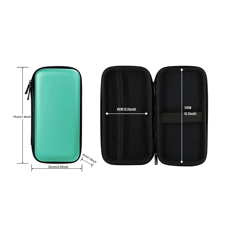 Shockproof Carrying Case Hard Protective EVA Case Impact Resistant Travel power Bank bag USB Cable Organizer Earbuds Sleeve