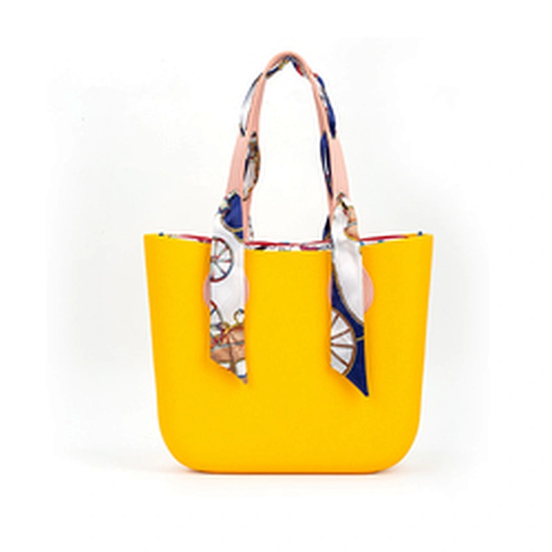 new design yellow classic obag large women handbag with handles and innerbag