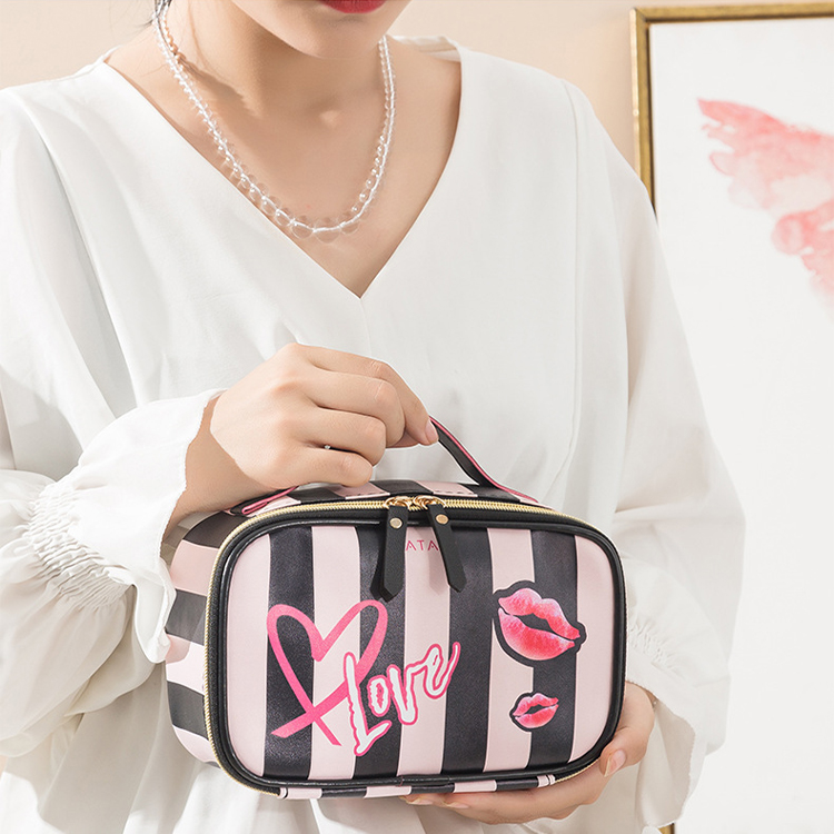 new design neon cosmetic bag custom bags with logo cosmetic