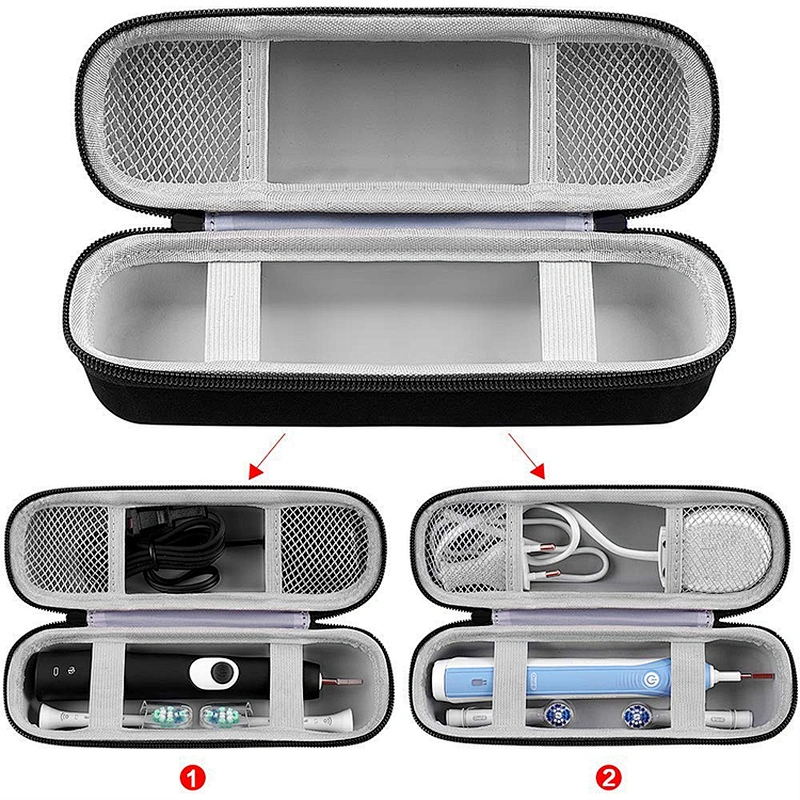 Oral-B and Charger Heads Accessories Travel Eva Case Compatible for Philips Electric Toothbrush