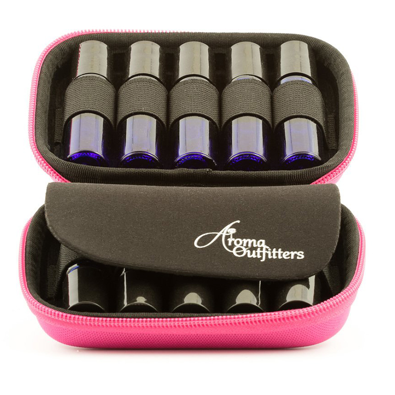 Travel Premium Protection Hard Shell Case 10 Slot Bottle Essential Oil  Carrying Case