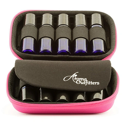 Travel Premium Protection Hard Shell Case 10 Slot Bottle Essential Oil  Carrying Case