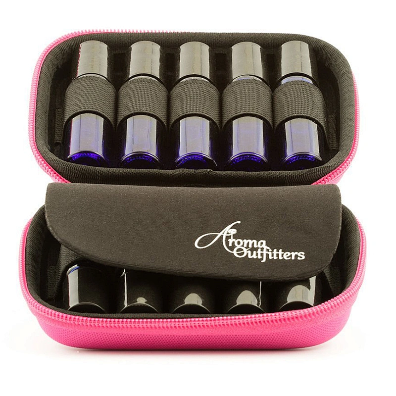 Travel Premium Protection Hard Shell Case 10 Slot Bottle Essential Oil  Carrying Case