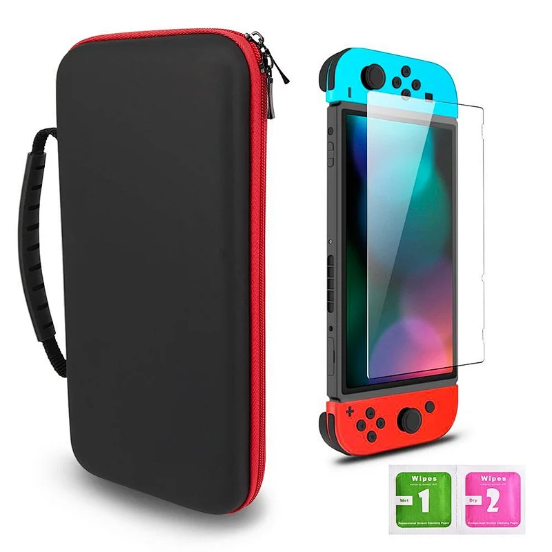 Factory Manufacture Waterproof PU EVA  customized logo top quality Game Accessories  Case for Nintendo Switch Game Controller