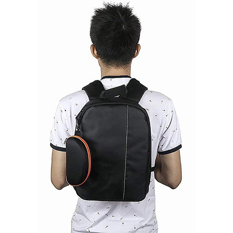 2022 in stock wholesale eva hard shell black zipper case for glasses