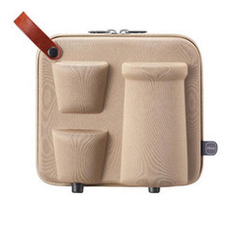 customized portable traveling coffee tea maker tritan tea set eva protective case for tea set cup