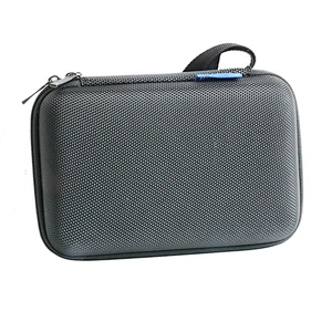 custom high quality shockproof case eva  shockproof  Portable  Nylon Zipper Pouch  eva case nylon for accessories