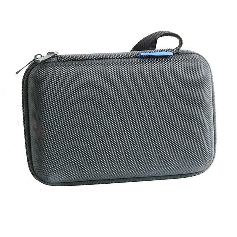 custom high quality shockproof case eva  shockproof  Portable  Nylon Zipper Pouch  eva case nylon for accessories