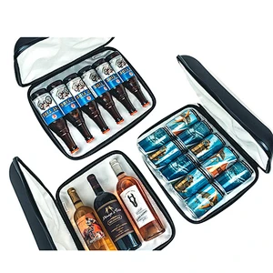 Silver Rabbit Wine Trek Portable Bottle Cooler Eva Case