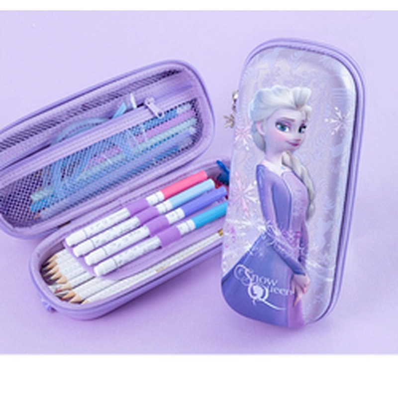 custom plastic sublimation transparent silicone smiggle school unicorn apple pencil cases