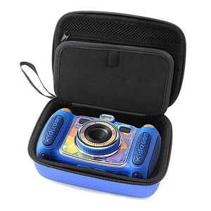 Custom Zipper Travel Portable Waterproof DUO Selfie Camera Hard Case for VTech Kidizoom Camera