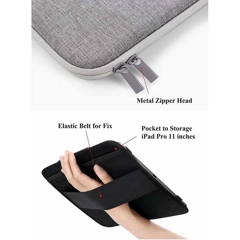EVA hard case storage bag built-in pencil holder shockproof EVA iPad shell for iPad Pro 11 inch 123 generation