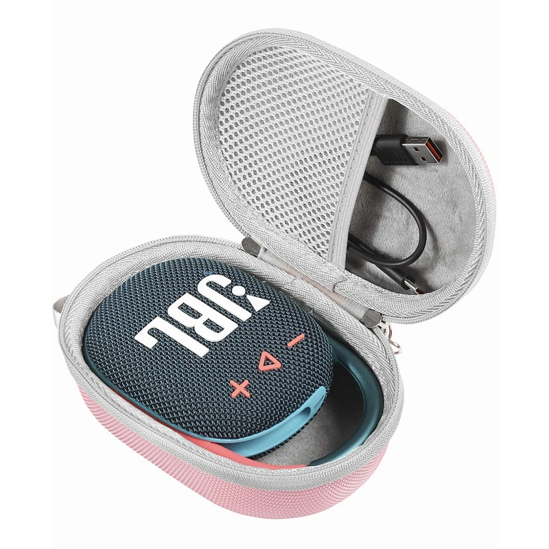 EVA Hard Travel Speaker Case Waterproof Portable EVA Speaker Case  for J-B-L parts Clip 4