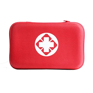 everything in awaterproof labelled  hard case first aid kit for outdoor activity