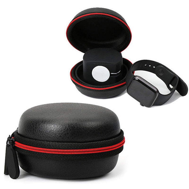 customize travel protector leather display carbon wrist  luxury apple watch case