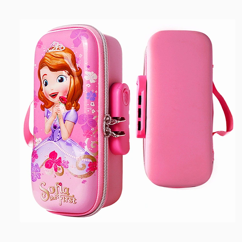Eco Friendly Big Capacity Usb Custom Printed  Student Organizer Unique Zip Pencil Case For Kids