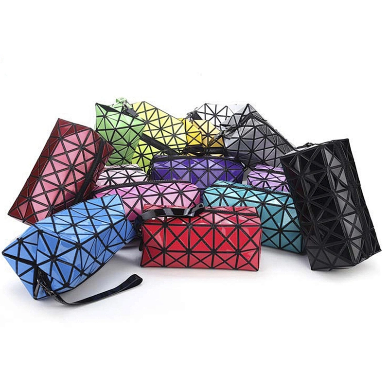 organizer waterproof stand cosmetic make up bag transparent