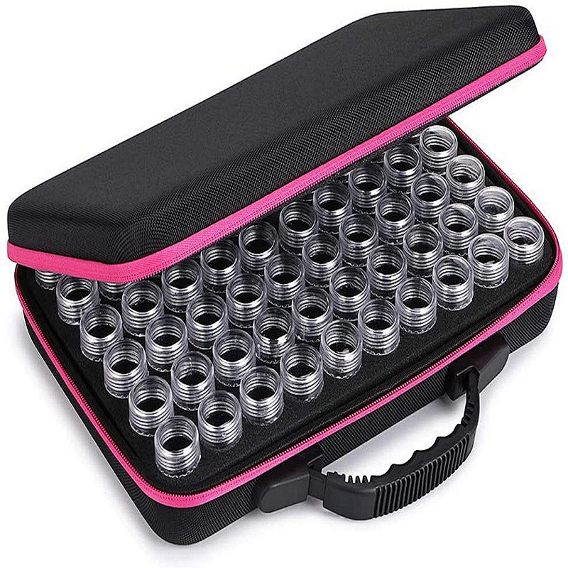 EVA Storage Box 60 Slot Diamond Painting Storage Case Tool Diamond Painting Bag Beads Organizer Accessories 60 Grids Shockproof