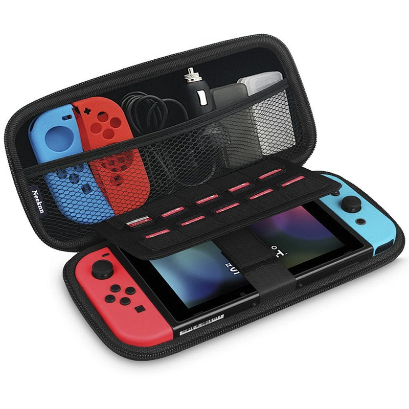 Factory Manufacture Waterproof PU EVA  customized logo top quality Game Accessories  Case for Nintendo Switch Game Controller