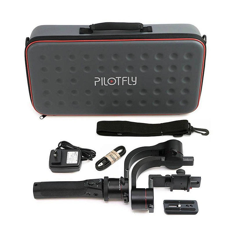 Factory Price Custom Size Large Eva Gimbal Case For Pilotfly With Die Cutting Foam Interior Shoulder Strap