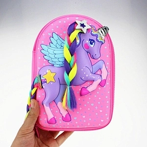 pouch stationary plain zip large capacity cute kawaii pencil case leather eco