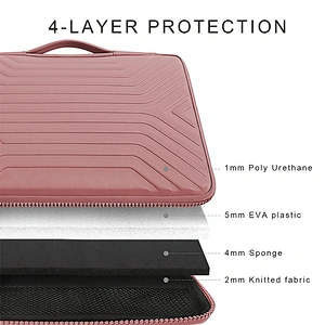 Shockproof Waterproof Laptop Sleeve Bag with Handle Lightweight Soft EVA Tablet Case for Microsoft/iphone/HP/Dell Laptop/Tablet