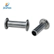 Factory Custom High Quality Stainlless Steel Mushroom Head Hollow Rivet