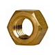 Factory Directly Supply Din934 Brass Copper Hex Thin Nuts Bolt Metric Hex Nuts
