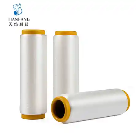 polyester and nylon hot melt yarn