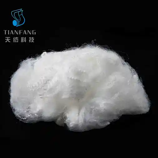 polyamide nylon 6 hot melt staple fiber semi-dull virgin 1.2D