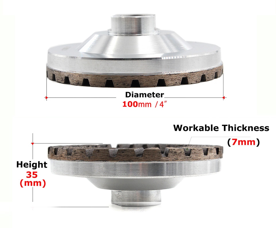 aluminum cup wheel