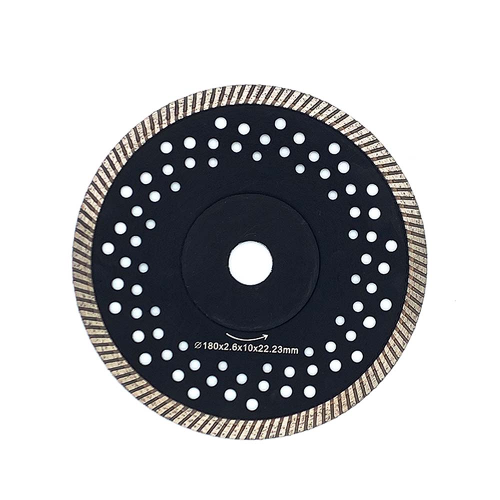 turbo reinforced blade for granite