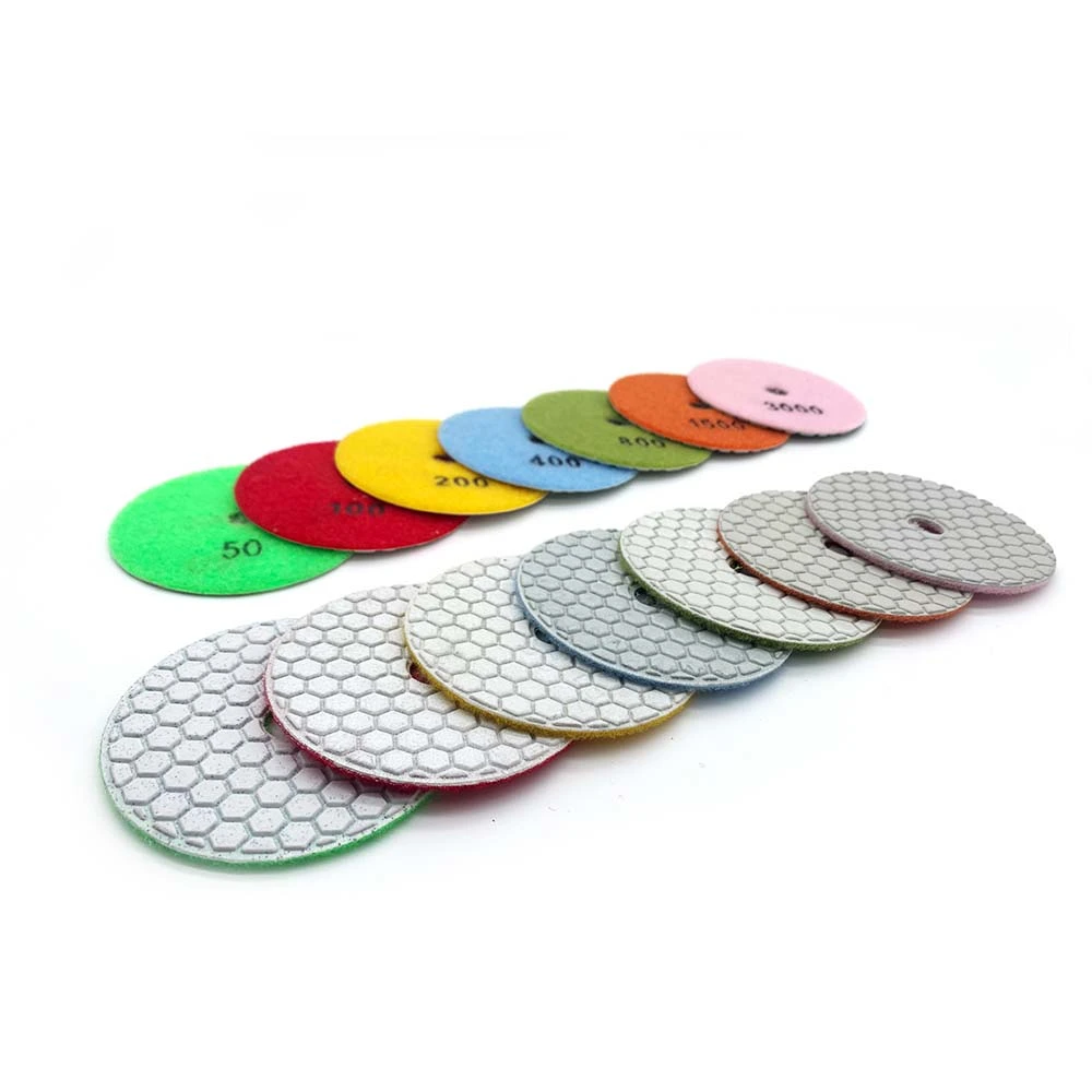 dry polishing pad