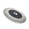 mesh turbo grinding blade with flange