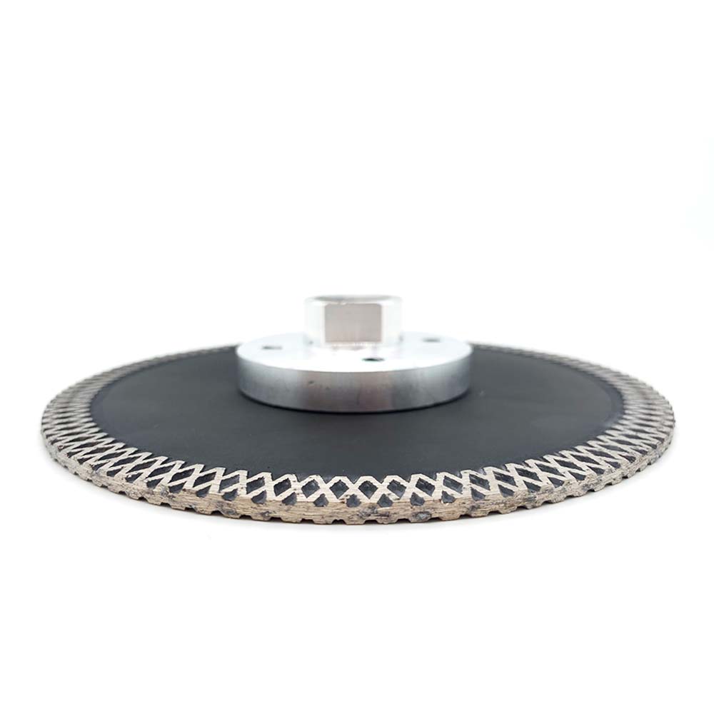 mesh turbo grinding blade with flange