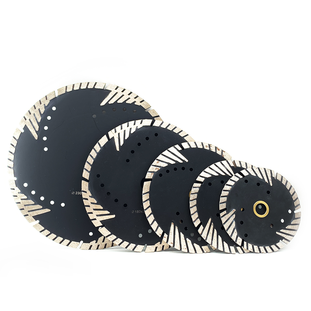 triangle protective turbo blade for granite