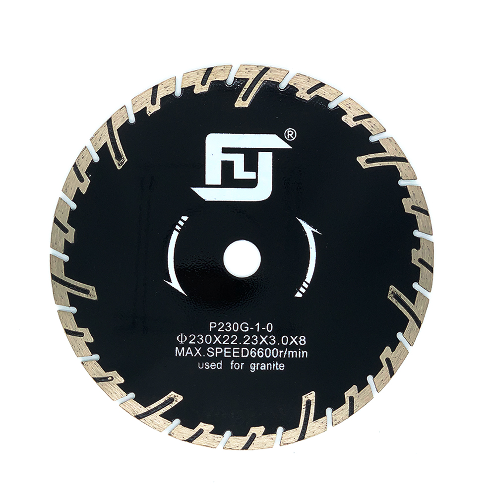 protective turbo blade for granite