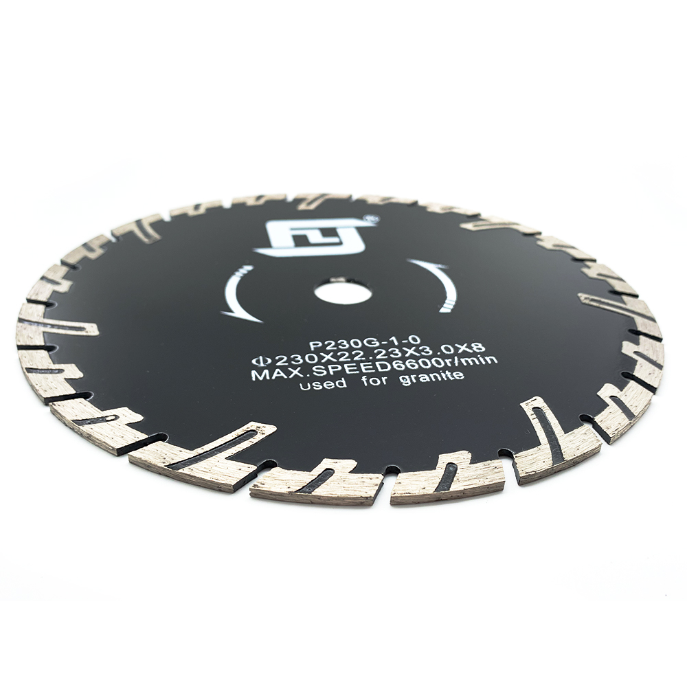 protective turbo blade for granite
