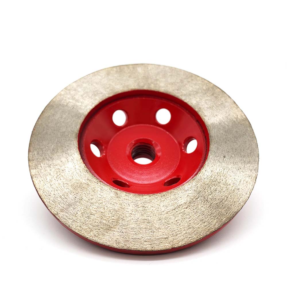 Continuous rim cup wheel