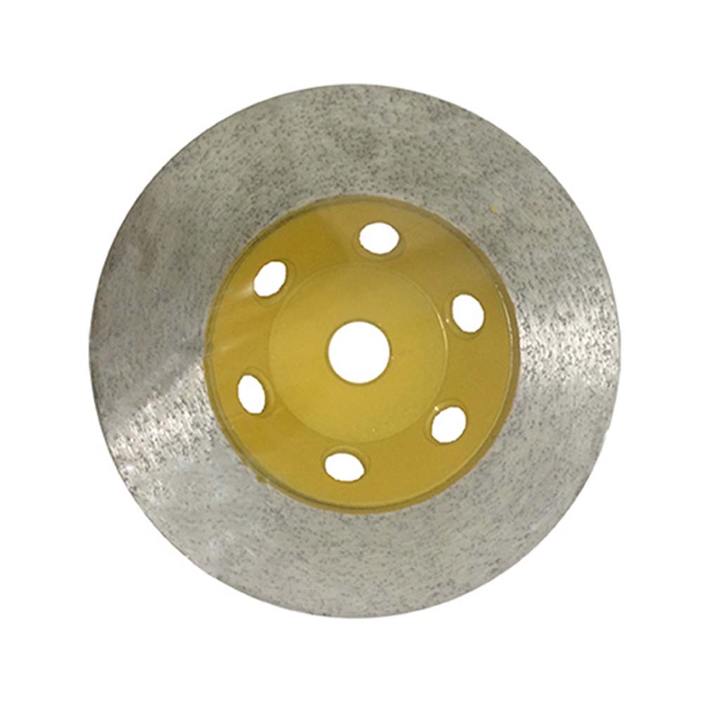 Continuous rim cup wheel