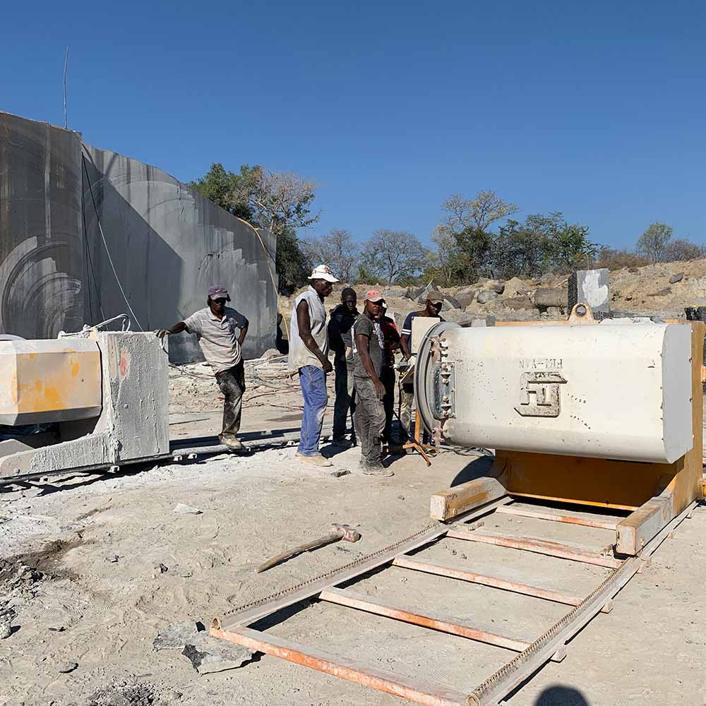 diamond wire saw quarry