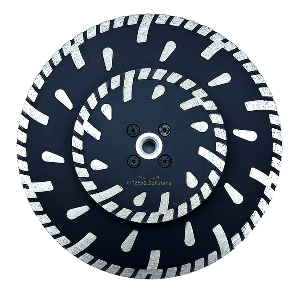 continuous rim granite cutting blade