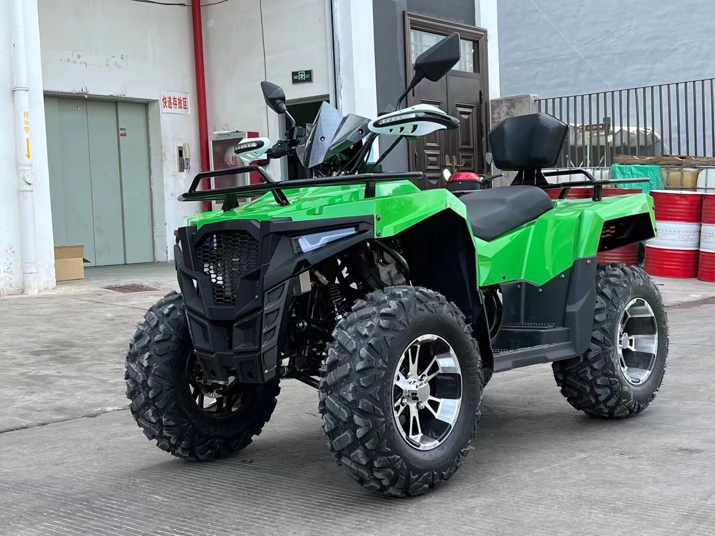 300cc atv with 12inch alloy wheel
